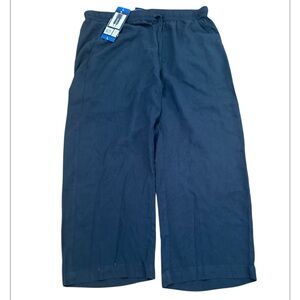 Splendid women’s wide black crap pants